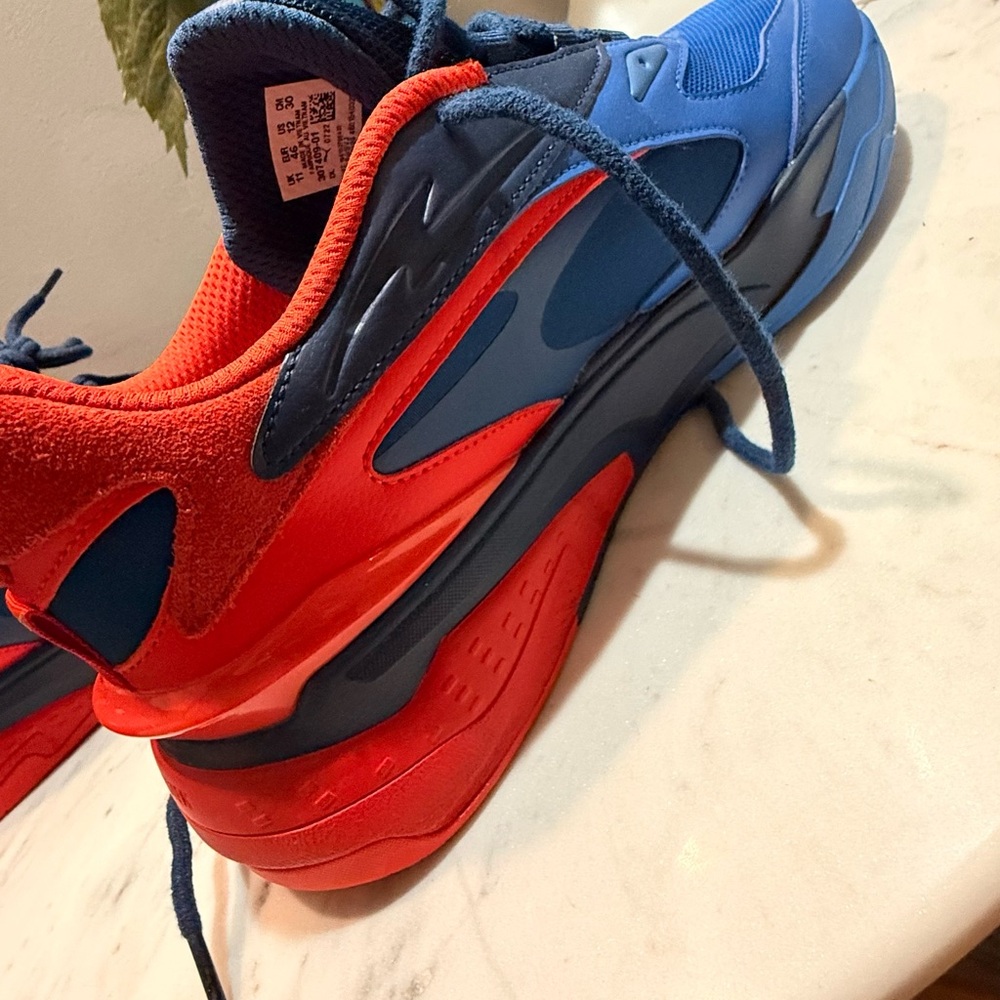 Blue and Red Athletic Sneakers - Picture 4 of 7